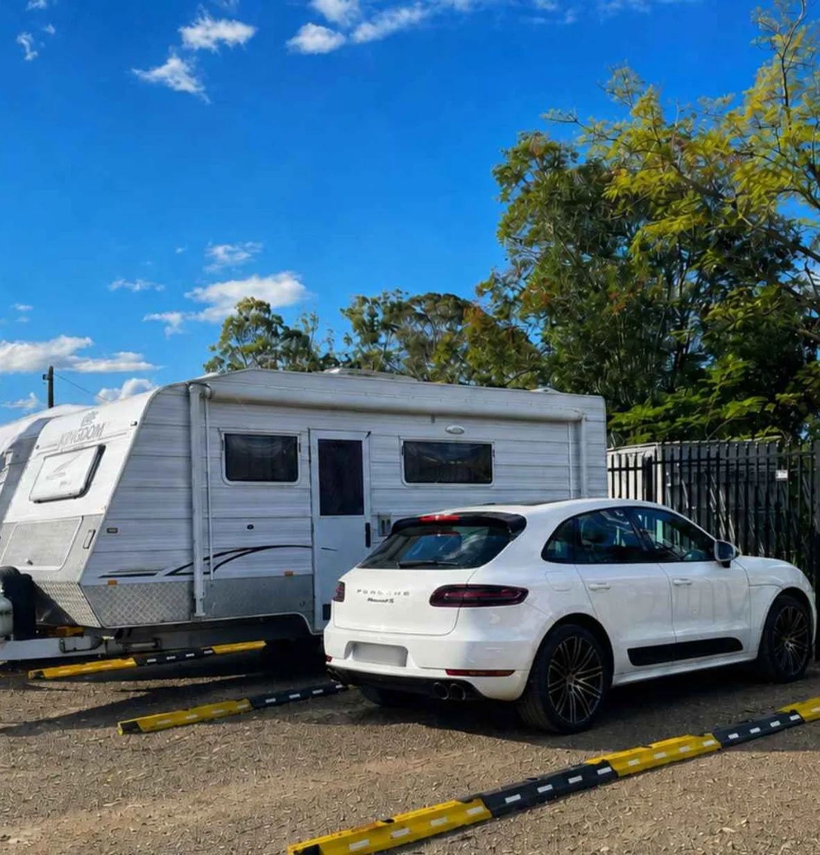 Storage bays at Caravan Concierge