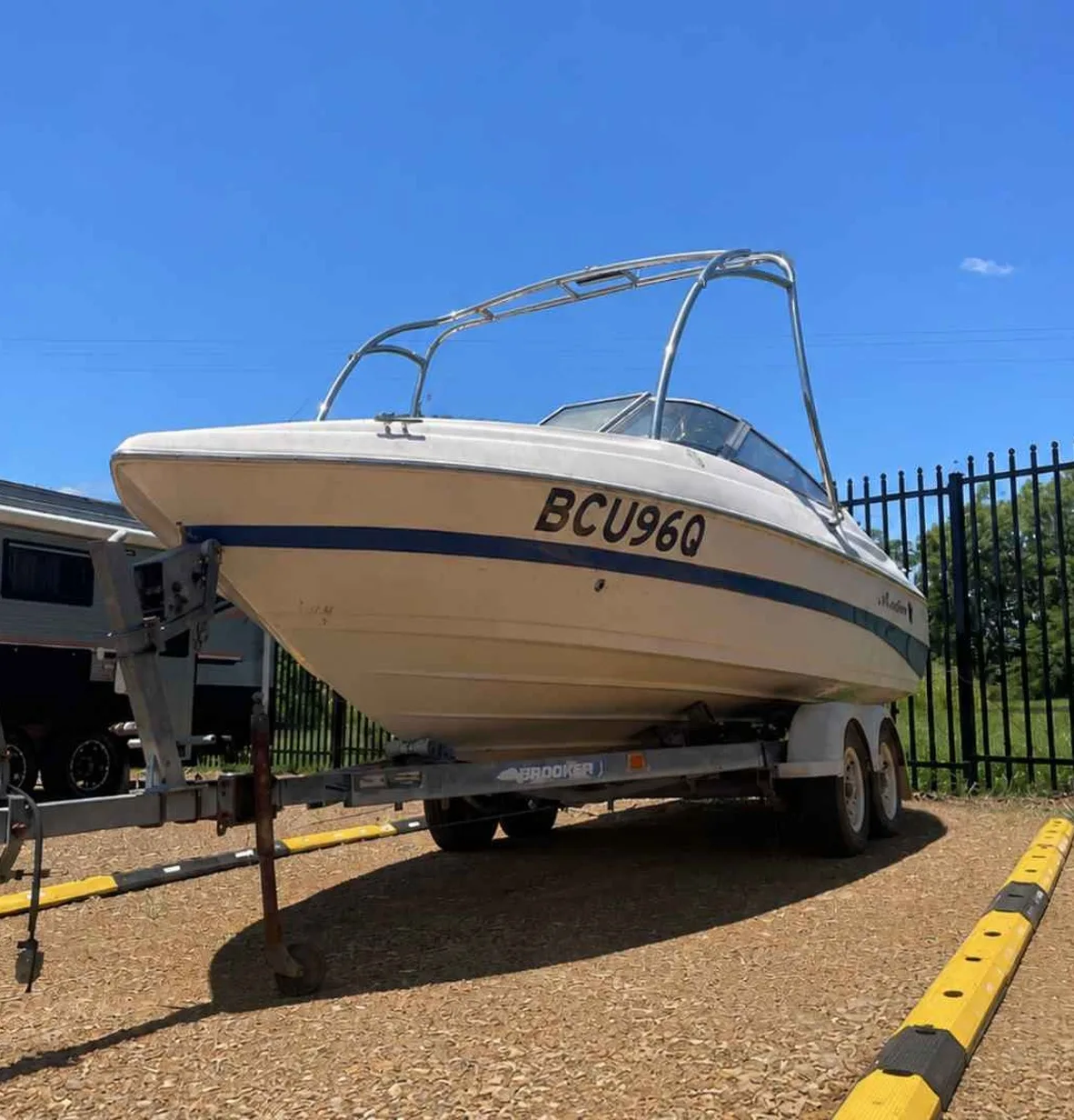 Storage yard at Caravan Concierge